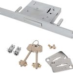 SERRATURA METALLO INFILARE Y8TD101 ZINC F.MM 25 DM M4 TRIPL H.MM 82 E.MM