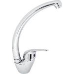 MISCELATORE LAVELLO MONO CANNA ALTA PARIGI EFFE OTTONE CROMATO