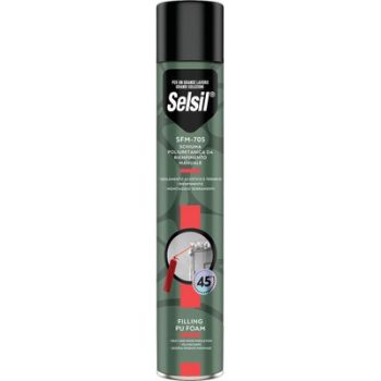 SCHIUMA POLIURETANICA UNIVERSALE SFM-705 SELSIL MANUALE ML 750